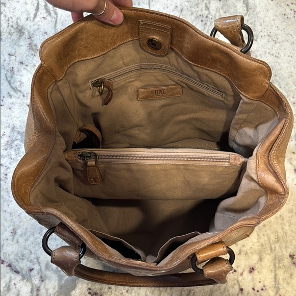 Brown Leather Tote Bag - Picture 4 of 4